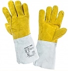 Rękawice spawalnicze ze skóry bydlęcej 10[XL] - Rękawice spawalnicze ze skóry bydlęcej 10[XL]